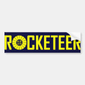Rocketsticker Bumpersticker (Voorkant)