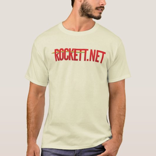 ROCKETT.net Organic T-Shirt (Voorkant)