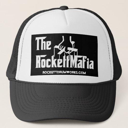 rockettMafia, rockettdrumworks.com Trucker Pet (Voorkant)
