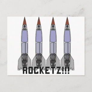 Rocketz3 Briefkaart