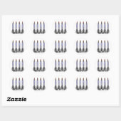 Rocketz3 Ronde Sticker (Vel)