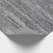 Rockface met zwart gelaagd sediment cadeaupapier (Hoek)