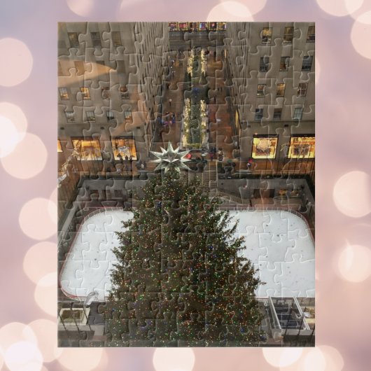 Rockfeller Center Kerstboom New York NYC Legpuzzel