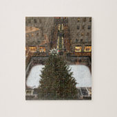 Rockfeller Center Kerstboom New York NYC Legpuzzel (Verticaal)