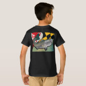 Rockfish van de burger van Maryland T-shirt (Achterkant volledig)
