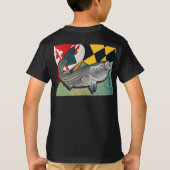 Rockfish van de burger van Maryland T-shirt (Achterkant)