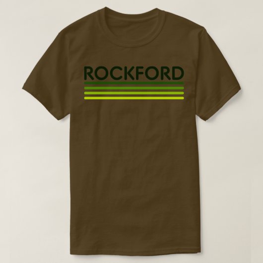Rockford Fade Green TShirt (Design voorkant)