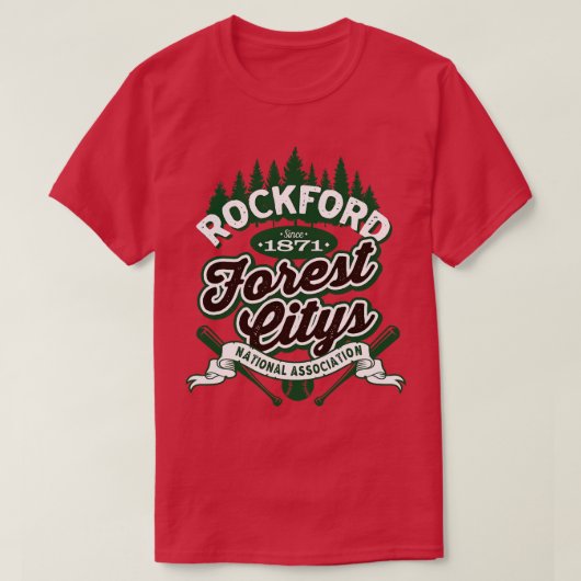 Rockford Forest Citys T-shirt (Design voorkant)