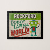 Rockford Illinois Robot - Funny Legpuzzel (Horizontaal)