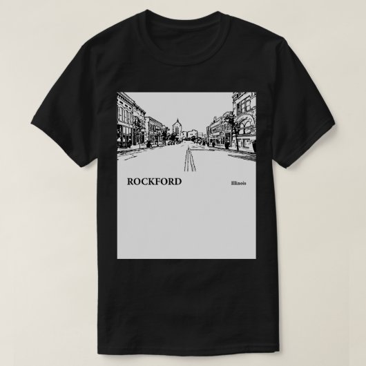 Rockford Illinois TShirt 2 (Design voorkant)
