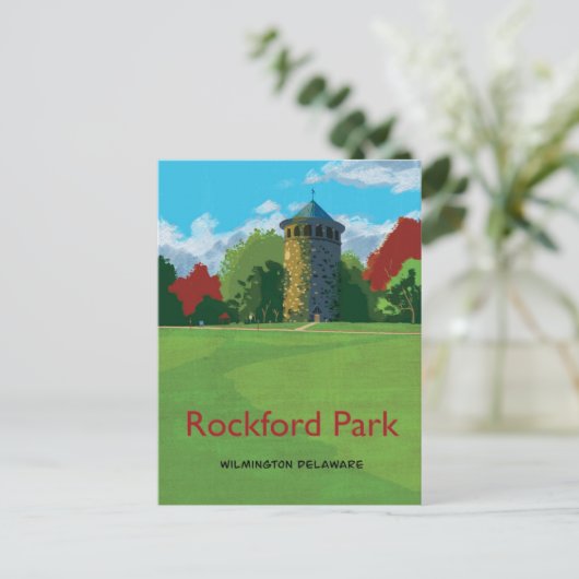 Rockford Park Briefkaart (Staand voorkant)