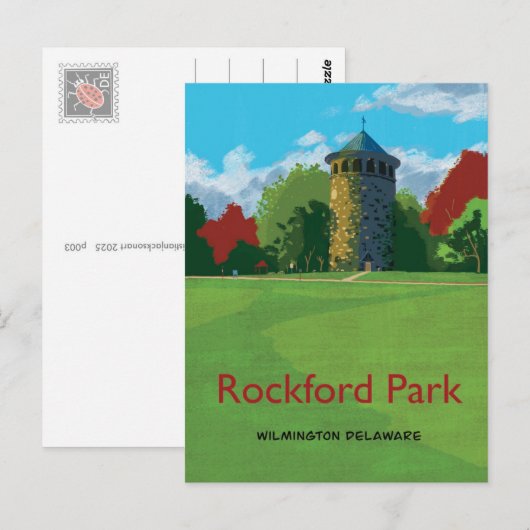 Rockford Park Briefkaart (Voorkant / Achterkant)