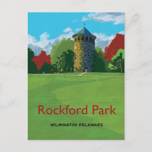 Rockford Park Briefkaart (Voorkant)