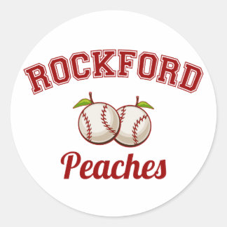 Rockford Peaches Ronde Sticker