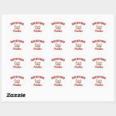 Rockford Peaches Ronde Sticker (Vel)
