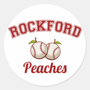 Rockford Peaches Ronde Sticker