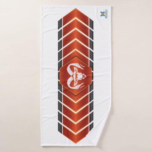 Rockford Rams #2 Badhanddoek (Badhanddoek)
