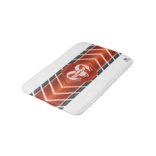 Rockford Rams #2 Bath Mat (Gekanteld)