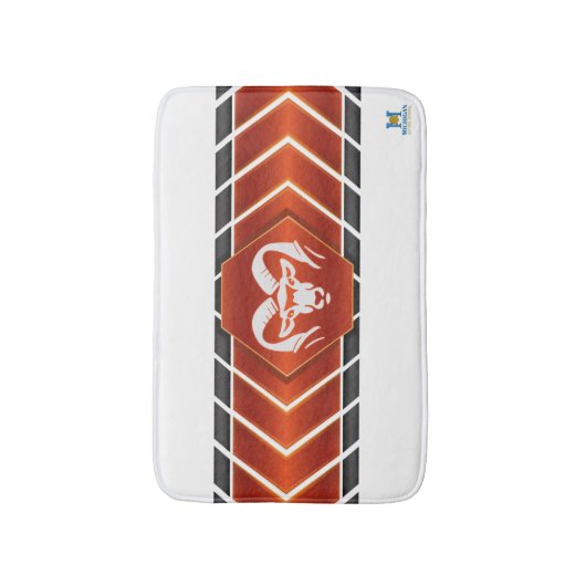 Rockford Rams #2 Bath Mat (Voorkant Verticaal)