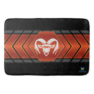 Rockford Rams #2 Bath Mat