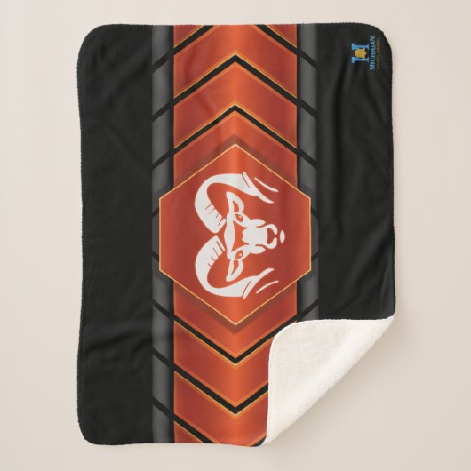 Rockford Rams #2 Sherpa Deken (Voorkant)