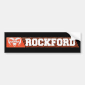 Rockford Rams #3 Bumpersticker (Voorkant)
