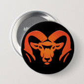 Rockford Rams #4 Button (Voorkant /achterkant)