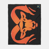 Rockford Rams #4 Fleece Blanket Deken (Voorkant)