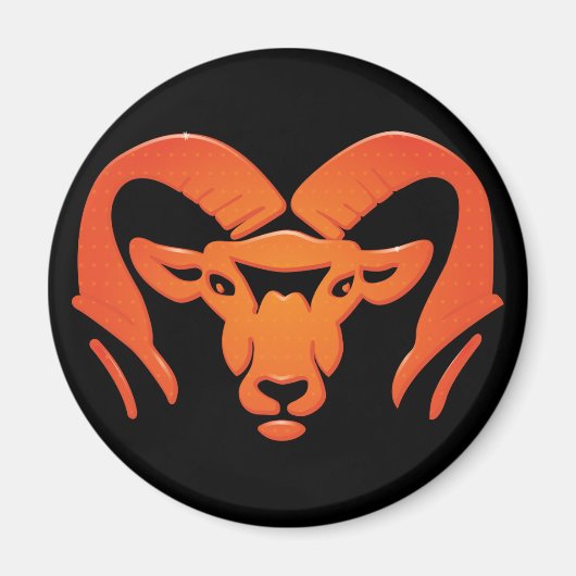 Rockford Rams #4 Magnet (Voorkant)
