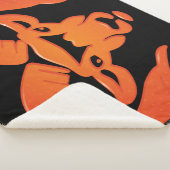 Rockford Rams #4 Sherpa Blanket Sherpa Deken (3/4)