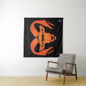 Rockford Rams #4 Tapestry Wandkleed (In situ)