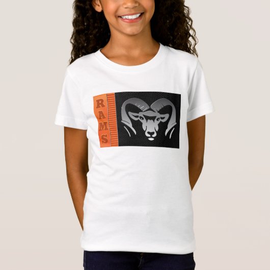 Rockford Rams #7 T-shirt (Voorkant)