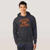 Rockford - Rams - High School - Rockford Michigan Hoodie (Voorkant volledig)
