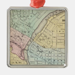 Rockford, Sterling en Rock-Herfsten Metalen Ornament