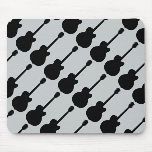 rockgitaarvector muismat (Voorkant)