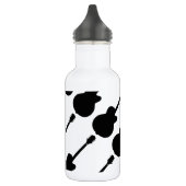 rockgitaarvector waterfles (Links)