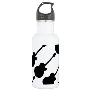 rockgitaarvector waterfles
