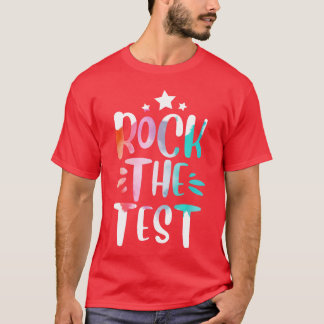 Rockheestesting Day Motivationaleacher vintage T-shirt