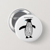 Rockhopper Penguin Maze B Ronde Button 5,7 Cm (Voorkant /achterkant)