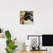 Rockhopper Penguin Poster (Thuiskantoor)