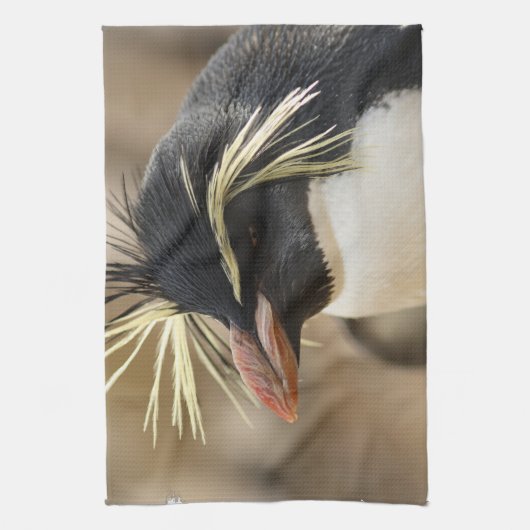 Rockhopper Penguin Towel Theedoek (Verticaal)