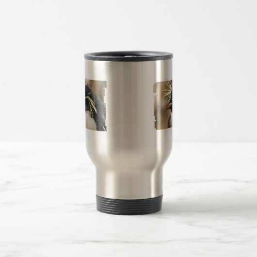 Rockhopper Penguin Travel Mug Reisbeker (Center)