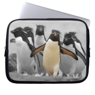Rockhopper Penguins Laptop Sleeve