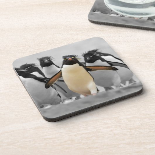 Rockhopper Penguins Onderzetter (Linkerzijde)