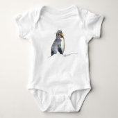 Rockhopper Pinguïn voor baby's Romper (Voorkant)