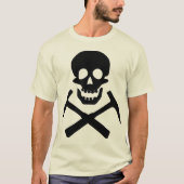 Rockhound Skull Cross Picks T-shirt (Voorkant)
