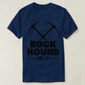 Rockhounding Design 1 T-shirt (Design voorkant)