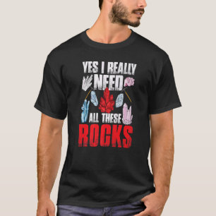 Rockhounding Geology Rocks Paleontoloog T-shirt