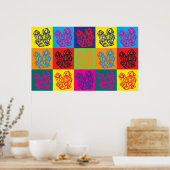 Rockhounding Pop Art Poster (Keuken)