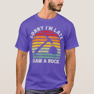 Rockhounding Rock Collector Geology vintage T-shirt